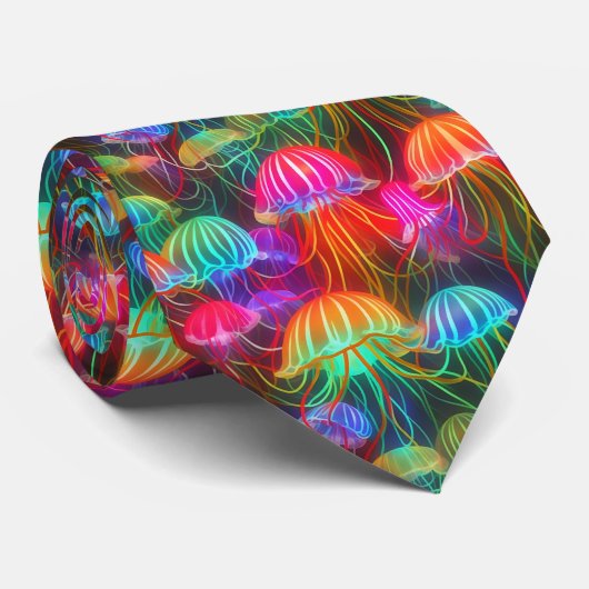 Quallen 2 krawatte (Gerollt)