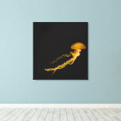 Quallen 3 leinwanddruck (Insitu (Holzboden))