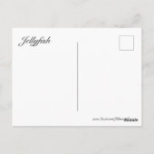 Quallen #3 postkarte (Rückseite)