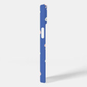 Quallen auf blauem Hintergrund Case-Mate iPhone Hülle (Rückseite / Rechts)