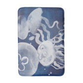 Quallen auf dem Gebiet der Marine Badematte (Vorderseite Vertikal)