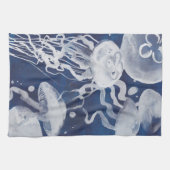 Quallen auf dem Gebiet der Marine Küchentuch (Horizontal)