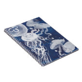 Quallen auf dem Gebiet der Marine Notizblock (Rechte Seite)