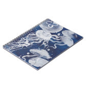 Quallen auf dem Gebiet der Marine Notizblock (Linke Seite)