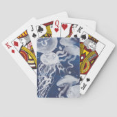 Quallen auf dem Gebiet der Marine Spielkarten (Rückseite)