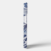 Quallen auf Marine-Hintergrund Case-Mate iPhone Hülle (Rückseite / Rechts)