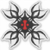 Quallen Aufkleber (Vorderseite)