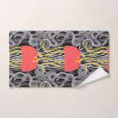 Quallen Badhandtuch Set (Handtuch)