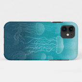 Quallen Case-Mate iPhone Hülle (Rückseite (Horizontal))
