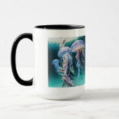 Quallen Combo-Tasse, 15 oz Tasse (Links)