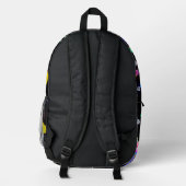 Quallen des Lichts  Bedruckter Rucksack (Rückseite)