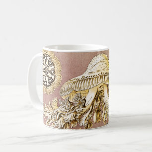 Quallen, Discomedusae von Ernst Haeckel Kaffeetasse