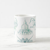 Quallen, Discomedusae von Ernst Haeckel Kaffeetasse (Mittel)