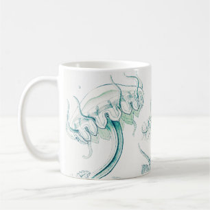Quallen, Discomedusae von Ernst Haeckel Kaffeetasse