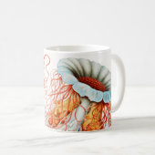 Quallen, Discomedusae von Ernst Haeckel Kaffeetasse (VorderseiteRechts)