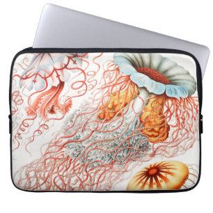 Quallen, Discomedusae von Ernst Haeckel Laptopschutzhülle