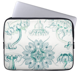 Quallen, Discomedusae von Ernst Haeckel Laptopschutzhülle