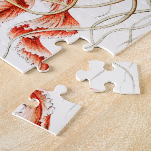 Quallen, Discomedusae von Ernst Haeckel Puzzle (Seite)