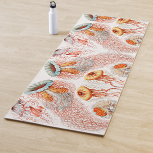 Quallen, Discomedusae von Ernst Haeckel Yogamatte