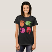 Quallen einigen sich T-Shirt (Vorne ganz)