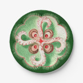 Quallen Ernst Haeckels Discomedusae (Aurelia) Pappteller (Vorderseite)