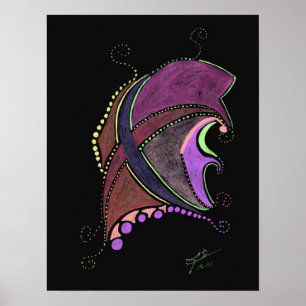 Quallen - Fine Art Print Poster