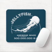 Quallen Fossilien Mousepad (Mit Mouse)
