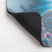 Quallen - Fraktal Mousepad (Ecke)