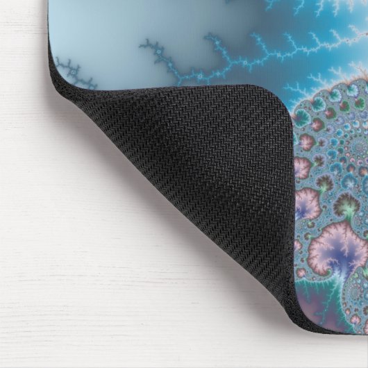 Quallen - Fraktal Mousepad (Ecke)