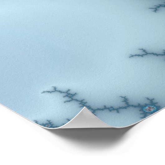 Quallen - Fraktal Poster (Ecke)