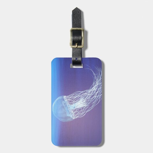 Quallen Gepäckanhänger (Vorderseite vertikal)