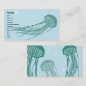 Quallen - Geschäft Visitenkarte (Vorne/Hinten)