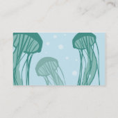 Quallen - Geschäft Visitenkarte (Rückseite)