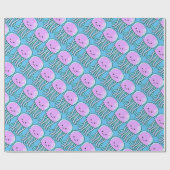 Quallen Geschenkpapier (Flach)