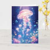 Quallen-Glühen Geist des Ozeans Karte (Gelbe Blume)