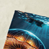 Quallen im Meer Strandtuch (Beispiel)