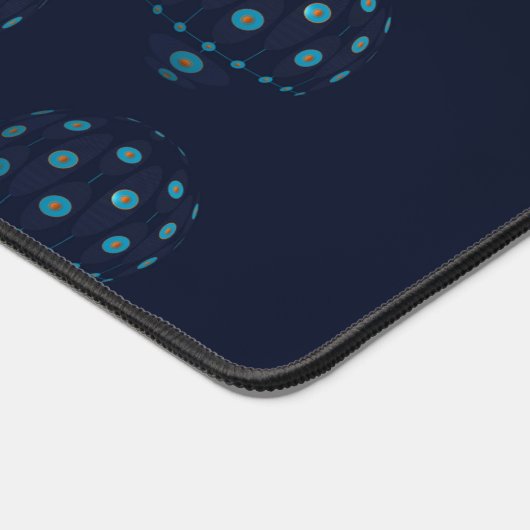 Quallen in Deep Blue Schreibtischunterlage (Ecke)