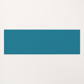 Quallen in Deep Blue Yogamatte (Rückseite (Horizontal))