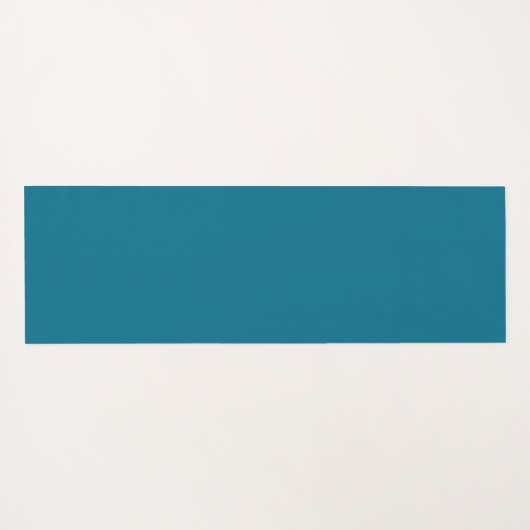 Quallen in Deep Blue Yogamatte (Rückseite (Horizontal))