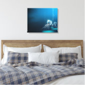 Quallen in der Leinwand des Ozeans (Insitu (Schlafzimmer))