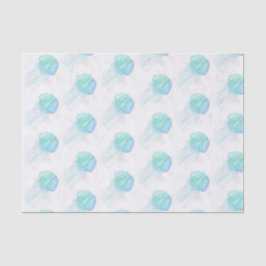 Quallen in Pastelltönen Seidenpapier