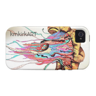 "Quallen Iphone 4/4s Fall" kmkirkART Case-Mate iPhone 4 Hülle