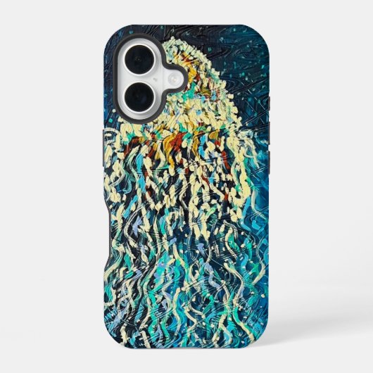 Quallen iPhone-Hülle iPhone 16 Hülle (Rückseite)