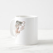 Quallen Kaffeetasse (Vorderseite Links)