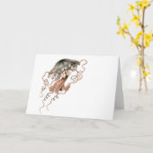 Quallen Karte (Gelbe Blume)