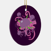 Quallen Keramik Ornament (Rechts)