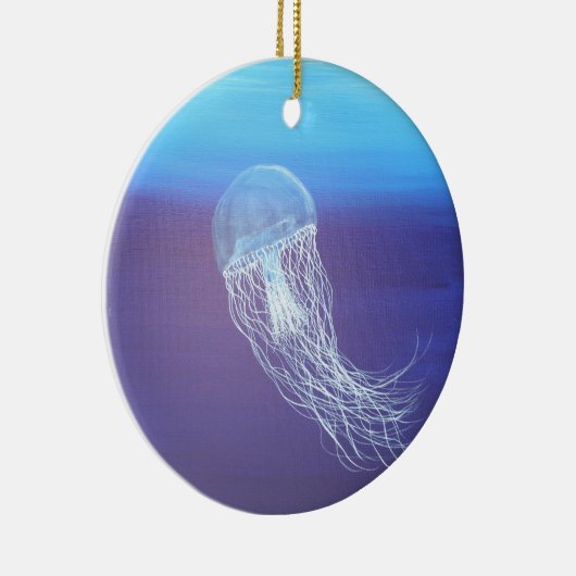 Quallen Keramik Ornament (Rechts)