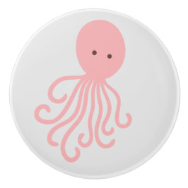 Quallen-Keramik Pull Keramikknauf