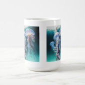 Quallen Klassische Tasse, 15 oz Kaffeetasse (Mittel)