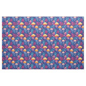 Quallen & Korallenriff Stoff (Fat Quarter (45,7 x 55,9 cm))